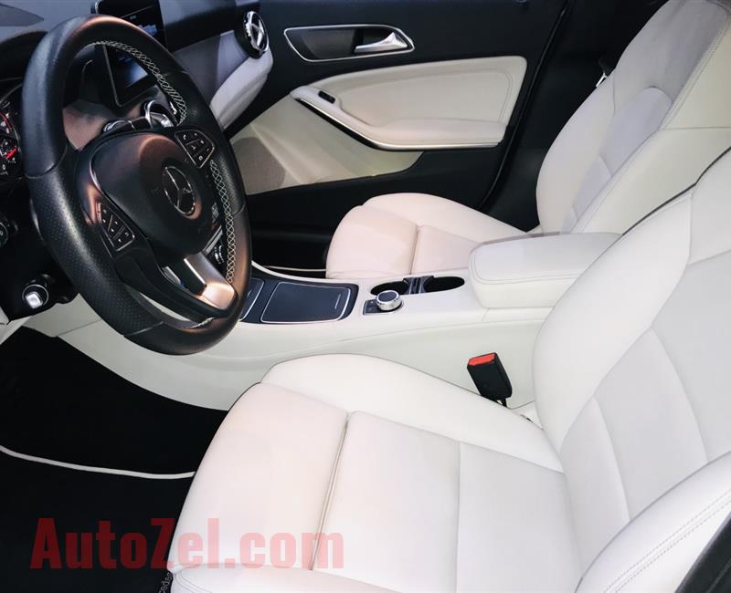 MERCEDES-BENZ GLA250, V4- 2018- GREY- 8 000 KM- EUROPEAN SPECS