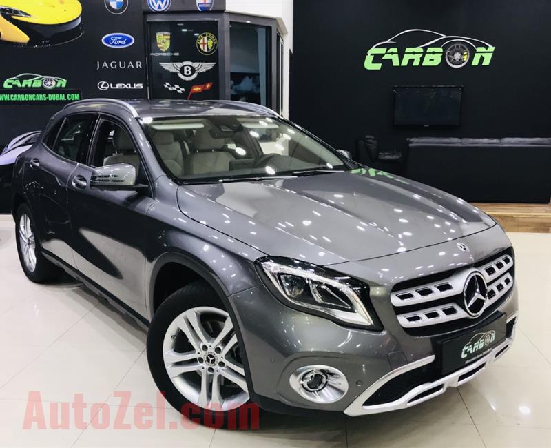 MERCEDES-BENZ GLA250, V4- 2018- GREY- 8 000 KM- EUROPEAN SPECS