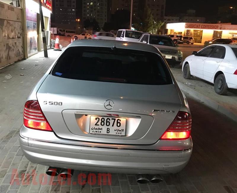 مرسيدس s500 معدلة AMG