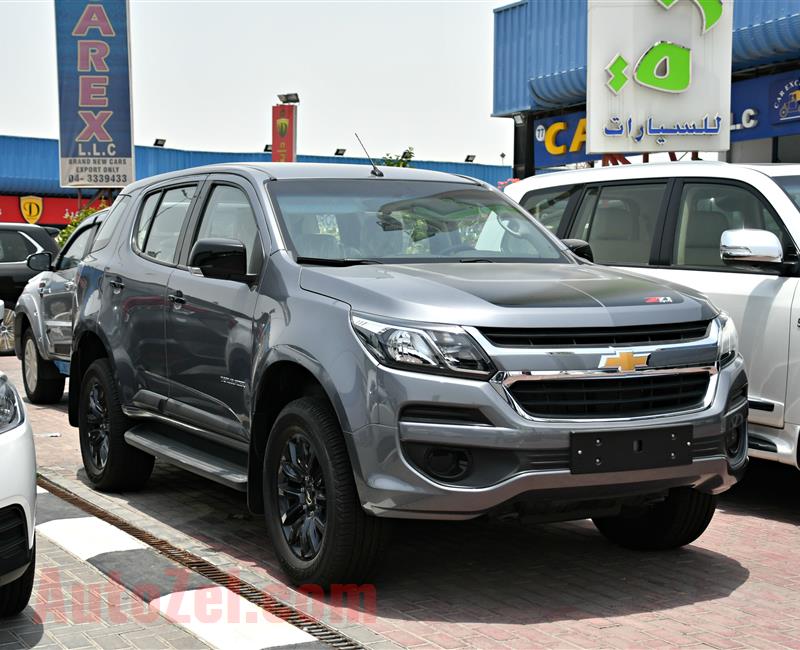 NEW CHEVROLET TRAILBLAZER- 2019- GRAY- 6 CYLINDER- GCC SPECS