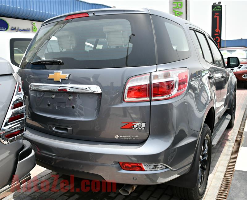 NEW CHEVROLET TRAILBLAZER- 2019- GRAY- 6 CYLINDER- GCC SPECS