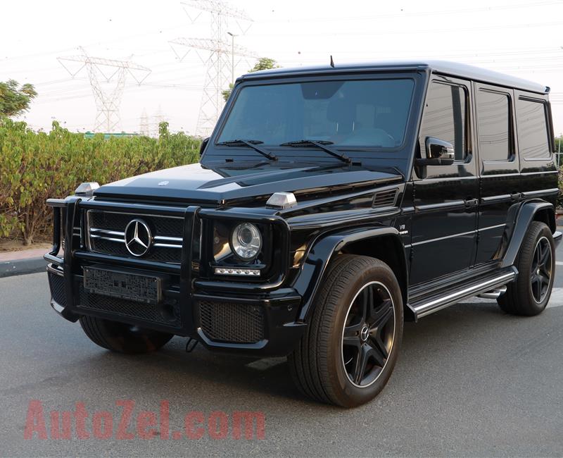 MERCEDES-BENZ G63- 2013- BLACK- 131 000 KM- GCC SPECS