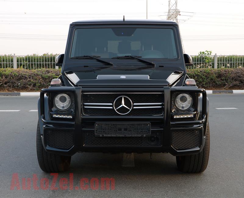 MERCEDES-BENZ G63- 2013- BLACK- 131 000 KM- GCC SPECS