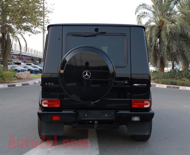 MERCEDES-BENZ G63- 2013- BLACK- 131 000 KM- GCC SPECS