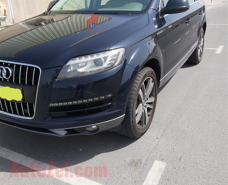 Audi Q7,Sline, 2011,Quatro 4 wheel drive 