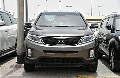 kia sorento model 2015 - brown - 128,000 km - v6 - gcc 