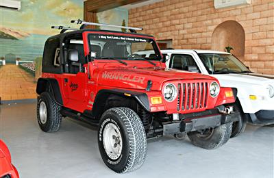 JEEP WRANGLER SPORT MODEL 2006 - RED - 138,000 KM - V6 -...