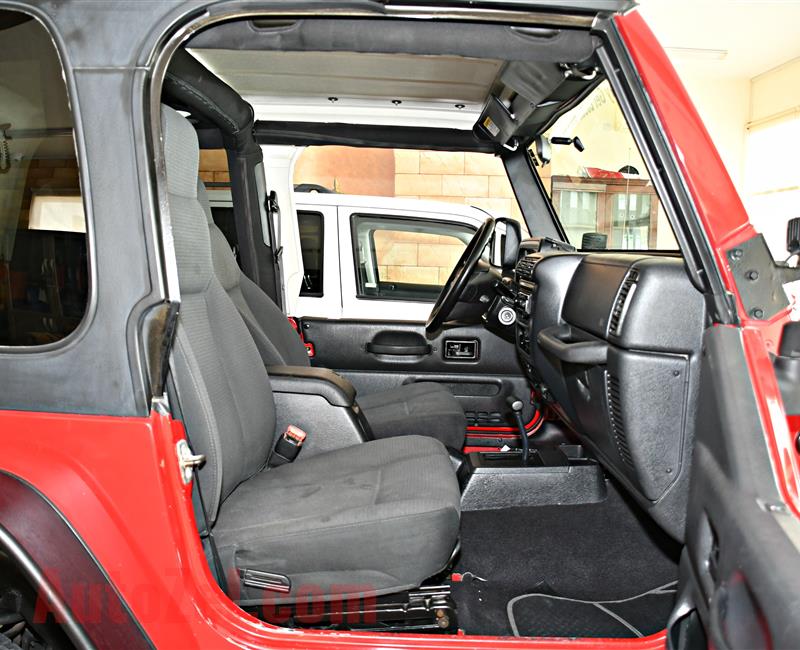 JEEP WRANGLER SPORT MODEL 2006 - RED - 138,000 KM - V6 - GCC 