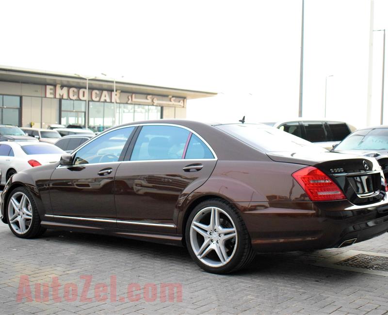 MERCEDES-BENZ S500, V8- 2010- BROWN- 200 000 KM- GCC