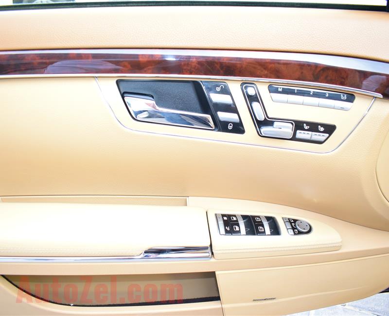 MERCEDES-BENZ S500, V8- 2010- BROWN- 200 000 KM- GCC