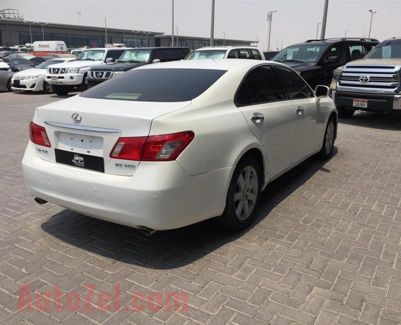 LEXUS ES350- 2008- WHITE- 261 000 KM- GCC SPECS