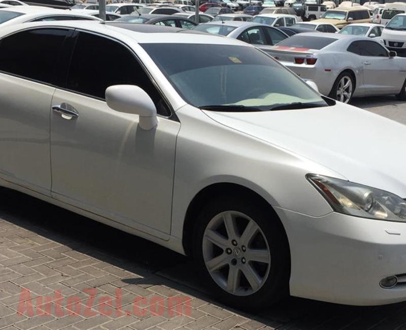 LEXUS ES350- 2008- WHITE- 261 000 KM- GCC SPECS