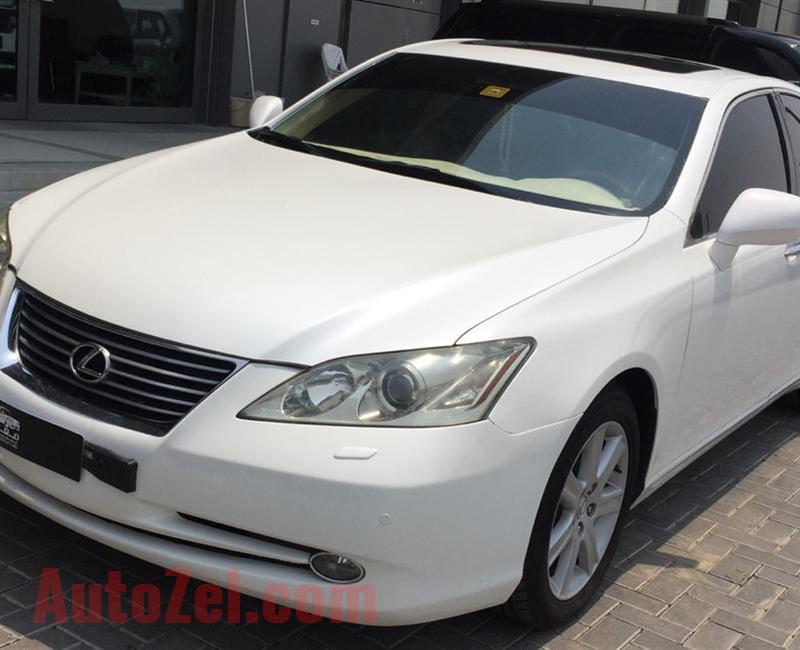 LEXUS ES350- 2008- WHITE- 261 000 KM- GCC SPECS