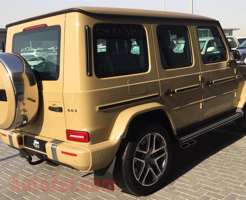 BRAND NEW MERCEDES-BENZ G63- 2019- BEIGE- GCC SPECS