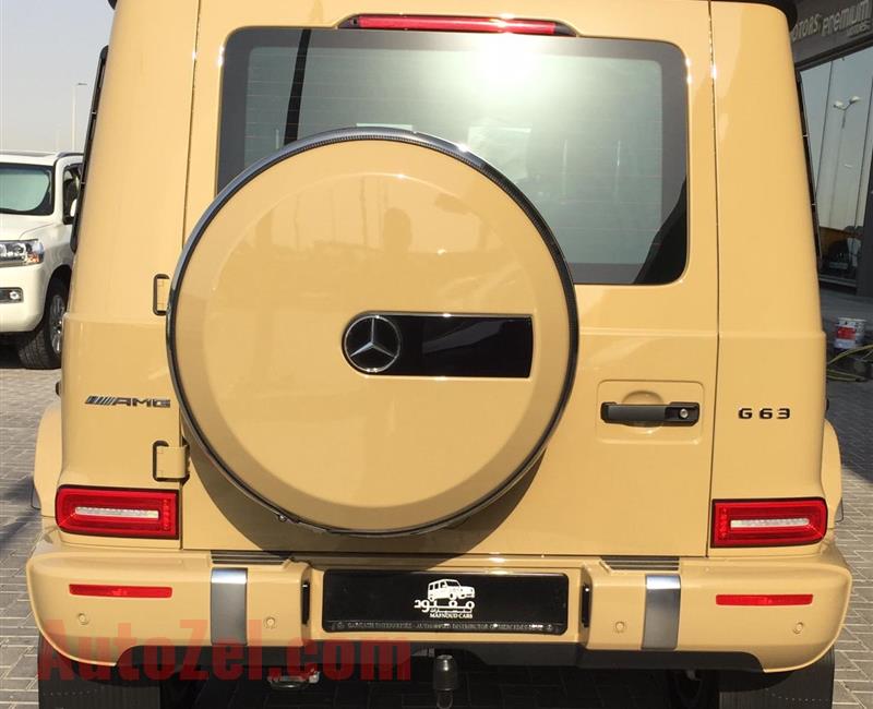 BRAND NEW MERCEDES-BENZ G63- 2019- BEIGE- GCC SPECS