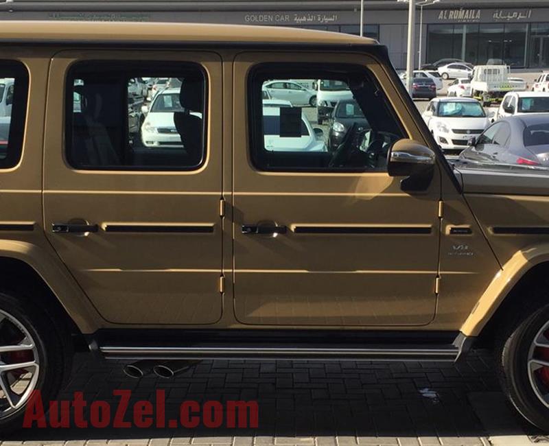 BRAND NEW MERCEDES-BENZ G63- 2019- BEIGE- GCC SPECS