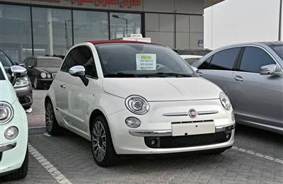 FIAT C500 MODEL 2013 - WHITE - 74,000 KM - V4 - GCC 