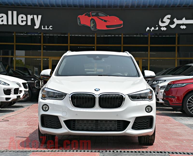 BMW X1 2.5 FULLOPTION MODEL 2018 - WHITE - ZERO KM - V4 - GCC 