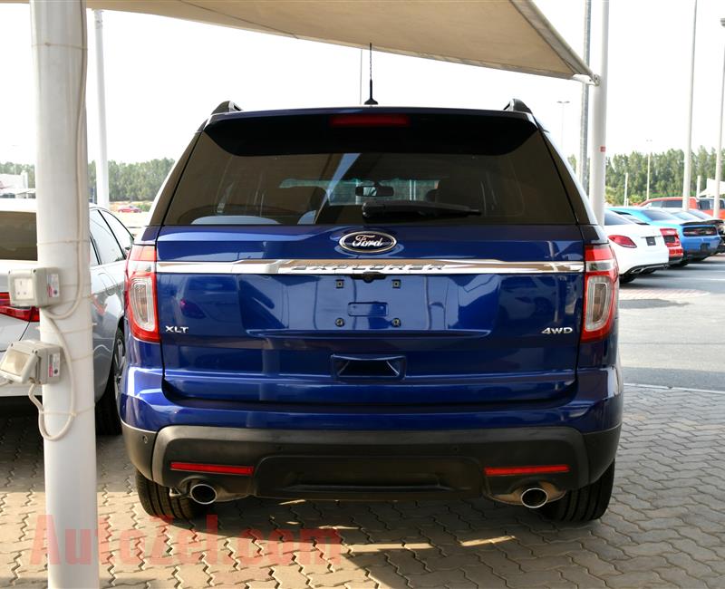 FORD EXPLORER XLT, V6- 2013- BLUE- 191 000 KM- GCC