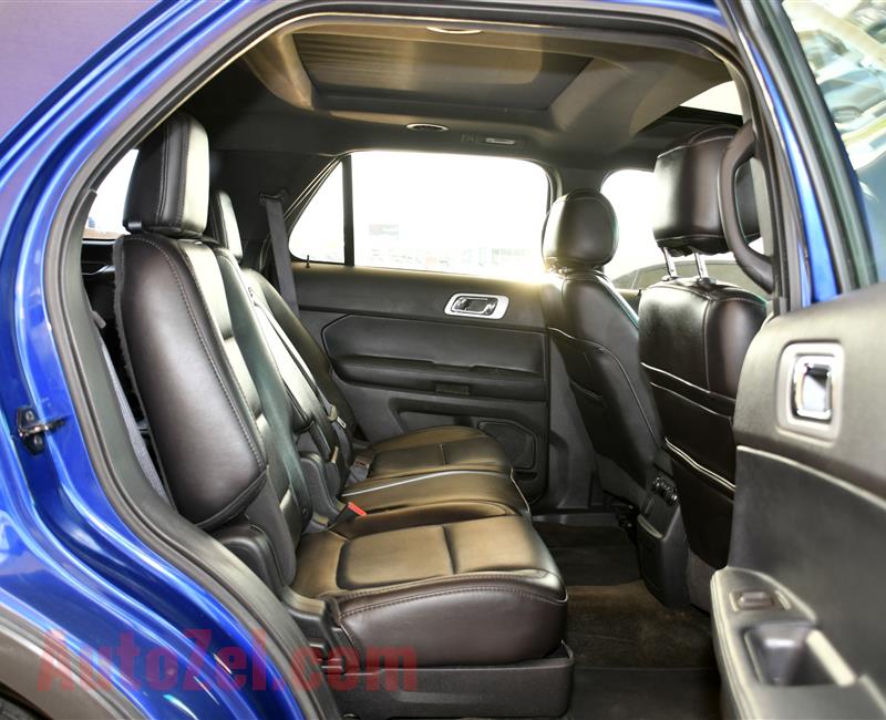 FORD EXPLORER XLT, V6- 2013- BLUE- 191 000 KM- GCC