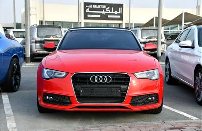 AUDI A5 35 TFSI, V4- 2015- RED- 57 000 KM- GCC