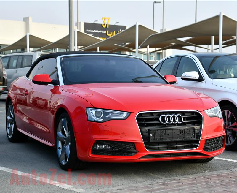 AUDI A5 35 TFSI, V4- 2015- RED- 57 000 KM- GCC