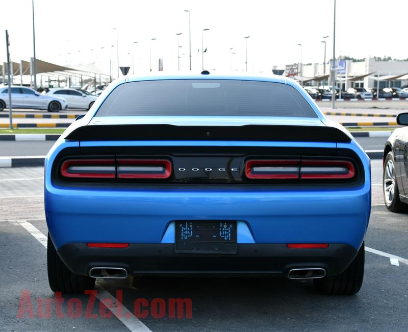 DODGE CHALLENGER, V6- 2015- BLUE- 113 000 KM- GCC