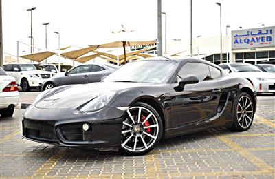 PORSCHE CAYMAN S MODEL 2014 - BLACK - 153,000 KM  - V6 -...