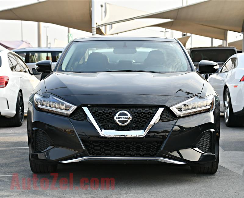 NISSAN MAXIMA SL MODEL 2019 - BLACK - 4000 MILEAGE - CAR SPECS IS AMERICAN 