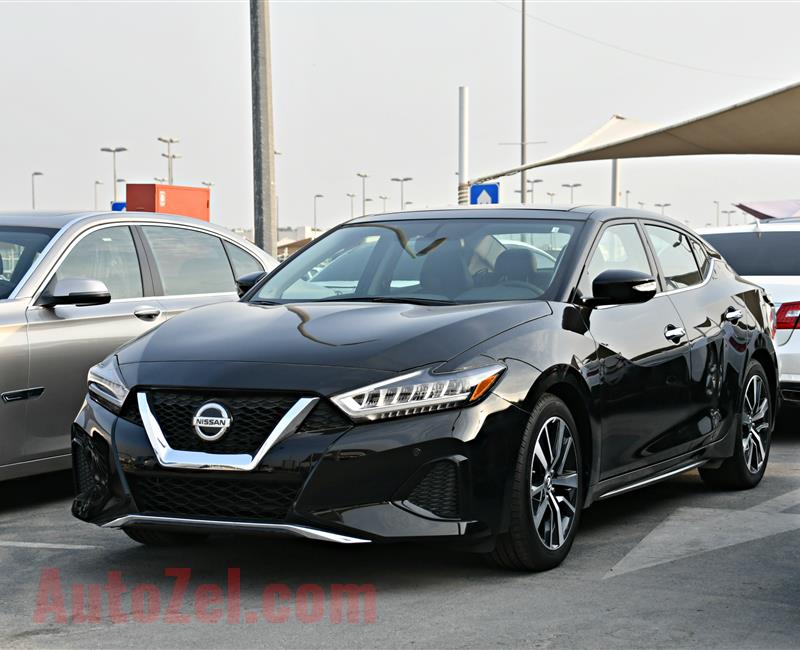 NISSAN MAXIMA SL MODEL 2019 - BLACK - 4000 MILEAGE - CAR SPECS IS AMERICAN 