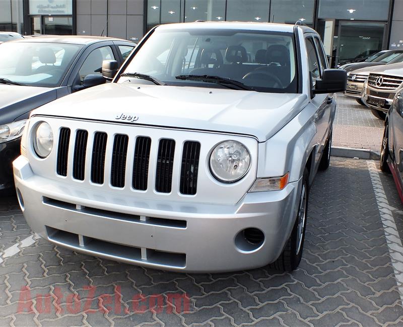 JEEP PATRIOT- 2009- SILVER- 119 000 KM- GCC SPECS