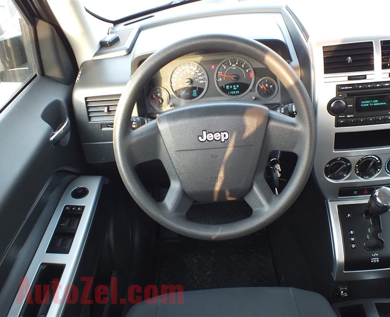 JEEP PATRIOT- 2009- SILVER- 119 000 KM- GCC SPECS