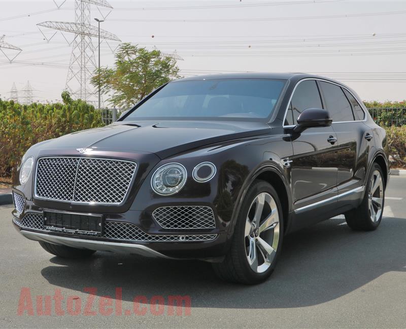 BENTLEY BENTAYGA- 2017- 18 000 KM ONLY- GCC SPECS