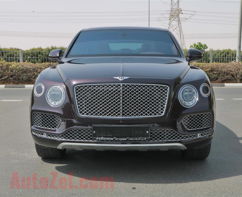 BENTLEY BENTAYGA- 2017- 18 000 KM ONLY- GCC SPECS