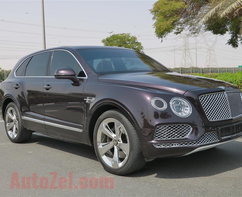 BENTLEY BENTAYGA- 2017- 18 000 KM ONLY- GCC SPECS