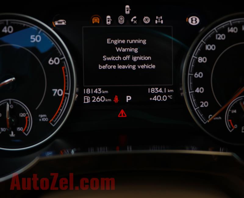 BENTLEY BENTAYGA- 2017- 18 000 KM ONLY- GCC SPECS