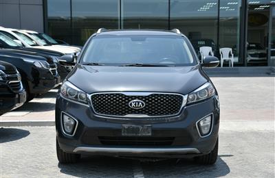 KIA SORENTO, V6- 2016- GREY- 67 000 KM- GCC