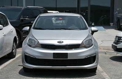 KIA RIO, V4- 2016- SILVER- 53 000 KM- GCC