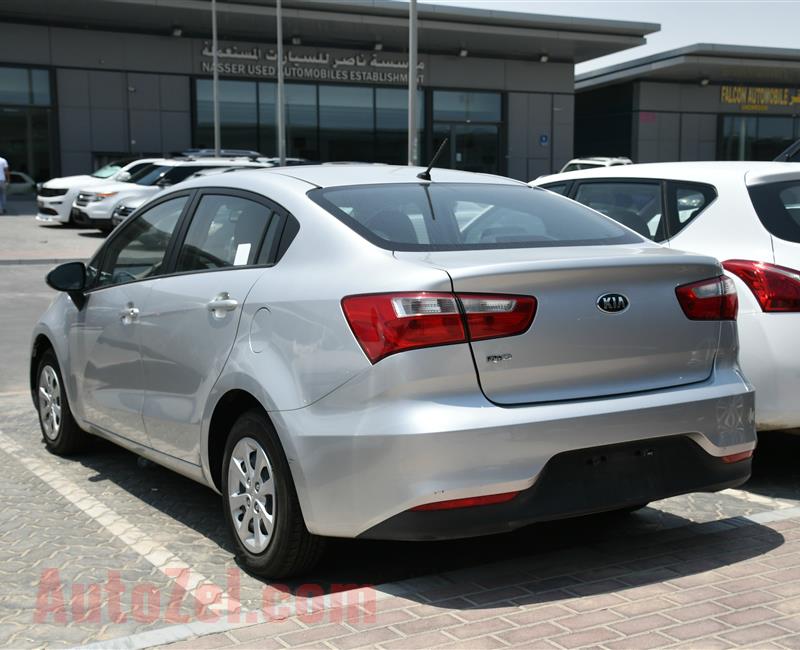 KIA RIO, V4- 2016- SILVER- 53 000 KM- GCC