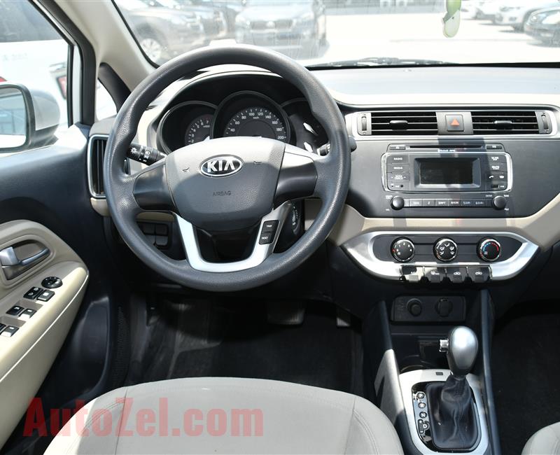 KIA RIO, V4- 2016- SILVER- 53 000 KM- GCC