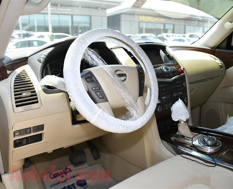 NISSAN PATROL PLATINUM, V8- 2013- WHITE- 220 000 KM- GCC