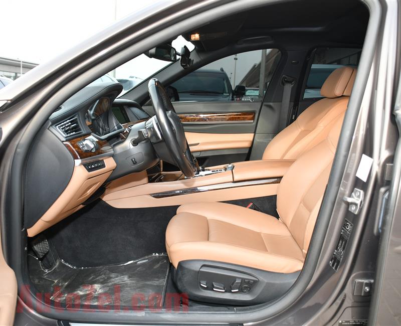 BMW 750Li, V8- 2013- BROWN- 185 000 KM- GCC