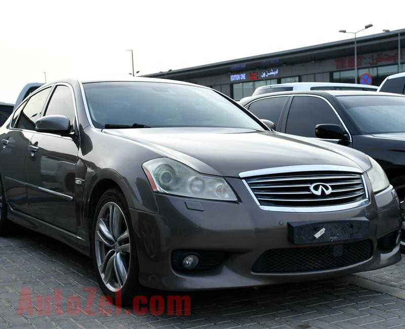 INFINITI M45, V6- 2009- BROWN- 323 000 KM- GCC