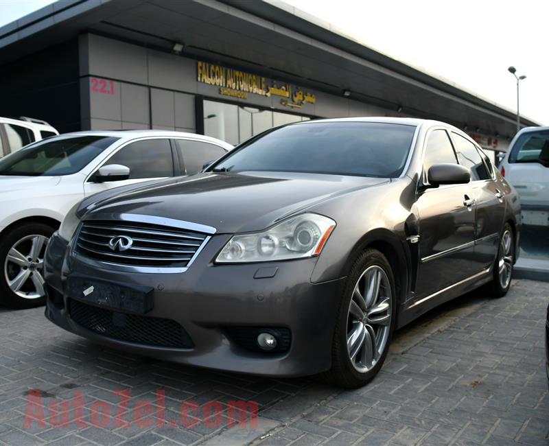 INFINITI M45, V6- 2009- BROWN- 323 000 KM- GCC