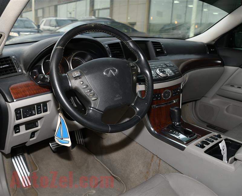 INFINITI M45, V6- 2009- BROWN- 323 000 KM- GCC