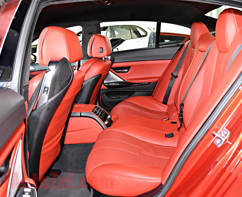 BMW M6 MODEL 2014 - RED - 153,000 KM - V8 - GCC 