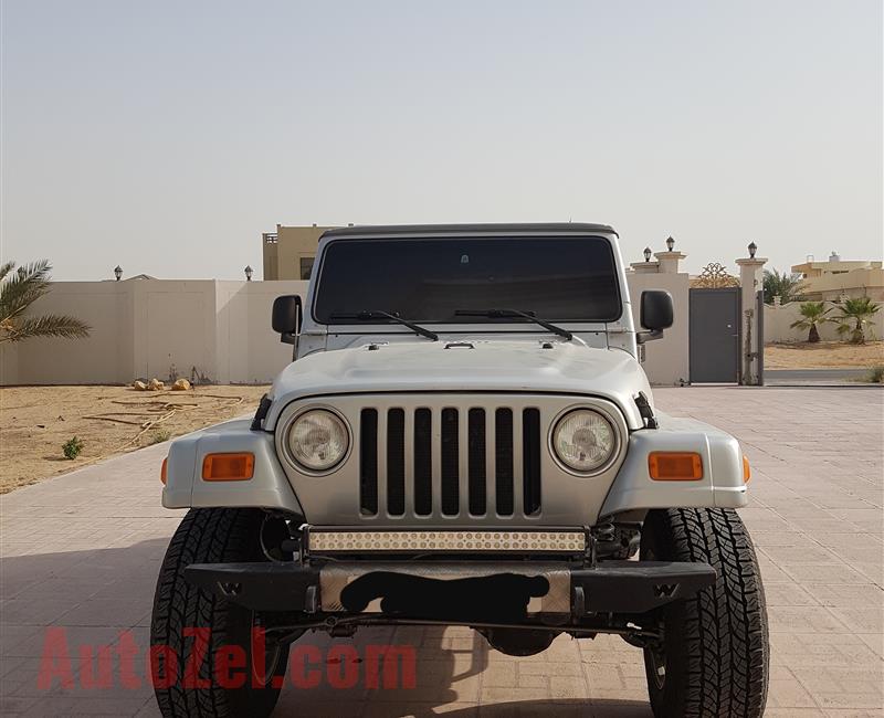 Jeep wrangler sahara 2005