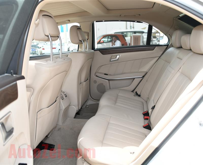 MERCEDES-BENZ E300- 2016- WHITE- 35 000 KM- GCC SPECS