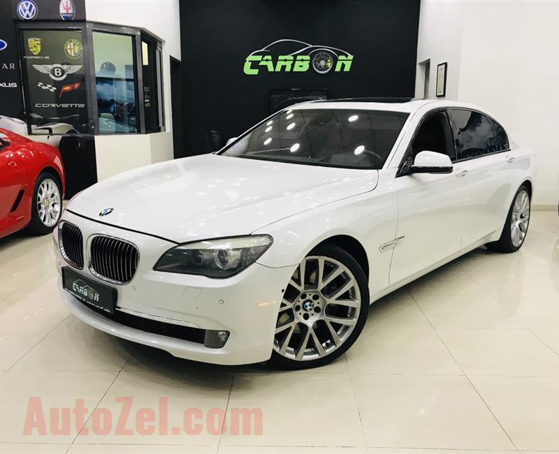 BMW 750Li, V8 - 2011- WHITE- 190 000 KM- GCC