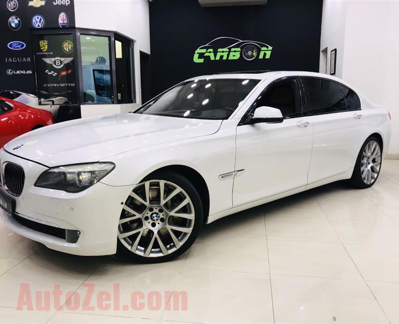 BMW 750Li, V8 - 2011- WHITE- 190 000 KM- GCC